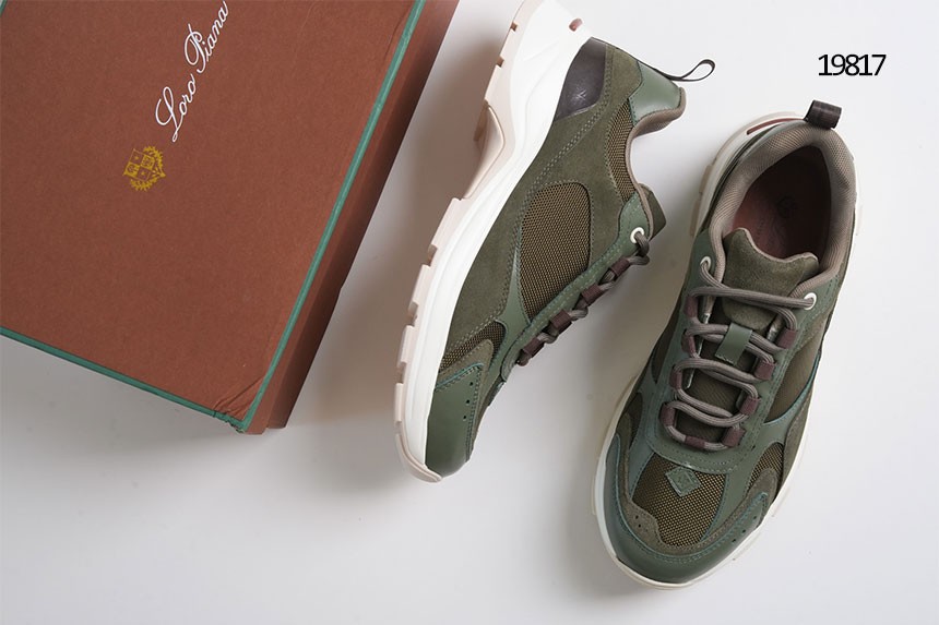 🔆 [Loro Piana] 로로피아나 케언 워크 메쉬 러너 스니커즈 🔆