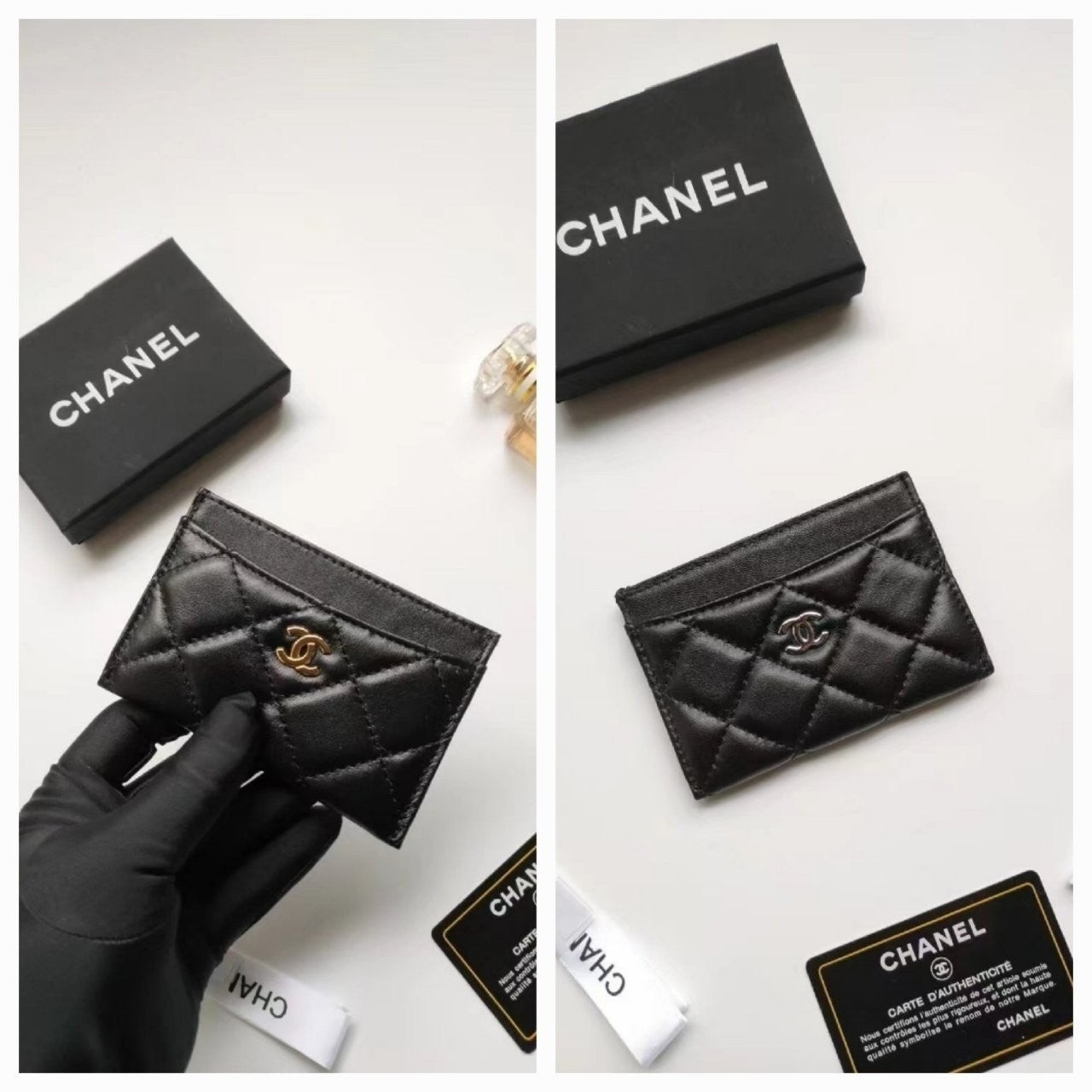 샤 램스킨 카드지갑