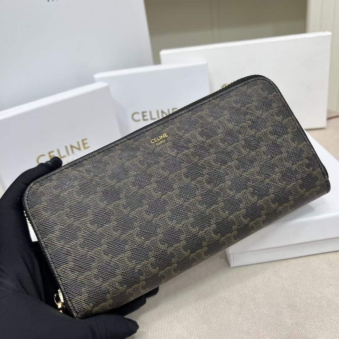 셀린♡ 모노 지퍼돌이 장지갑