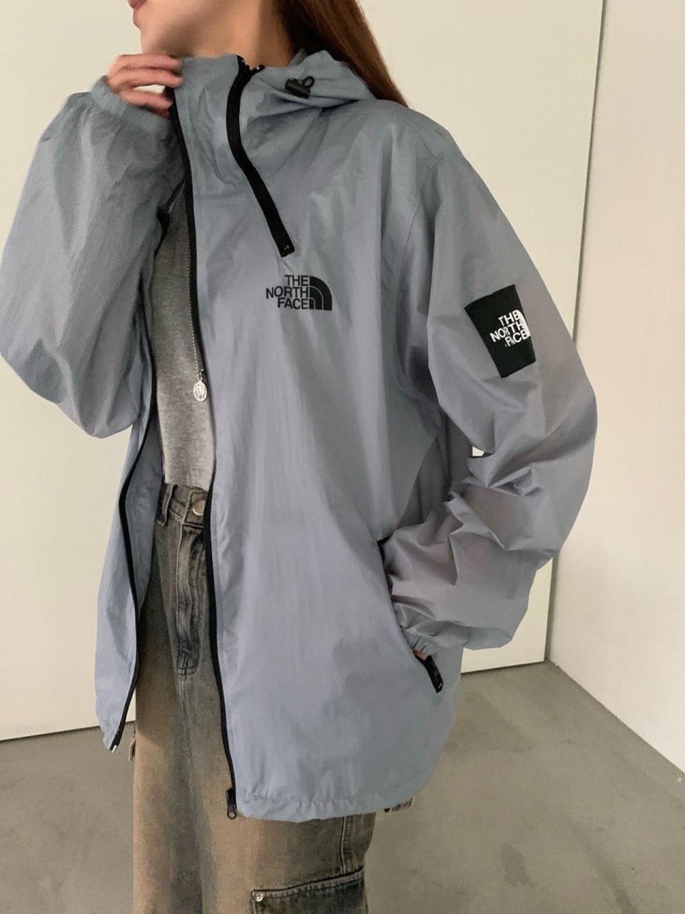 노스경량 바람막이