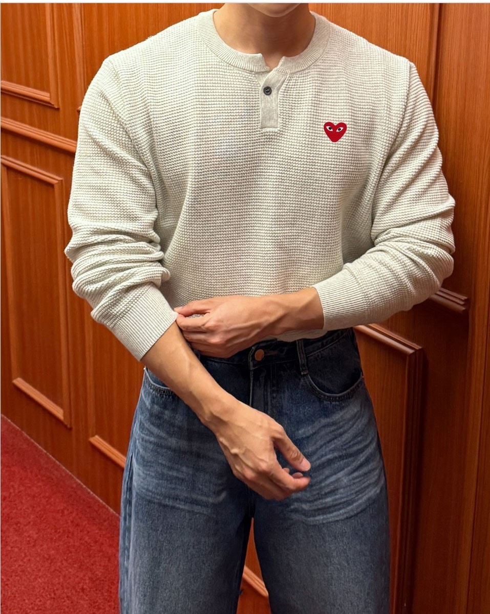 꼼 수피마헨리넥니트 815