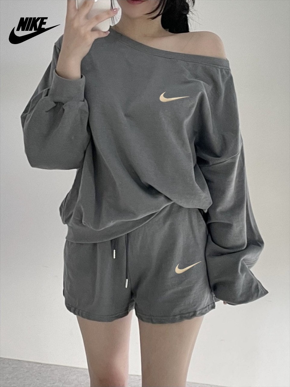 나 자수로고 피그 오프 세트 1500