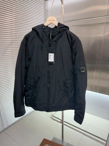 [시.P] 크롬 R 후드 패디드 자켓