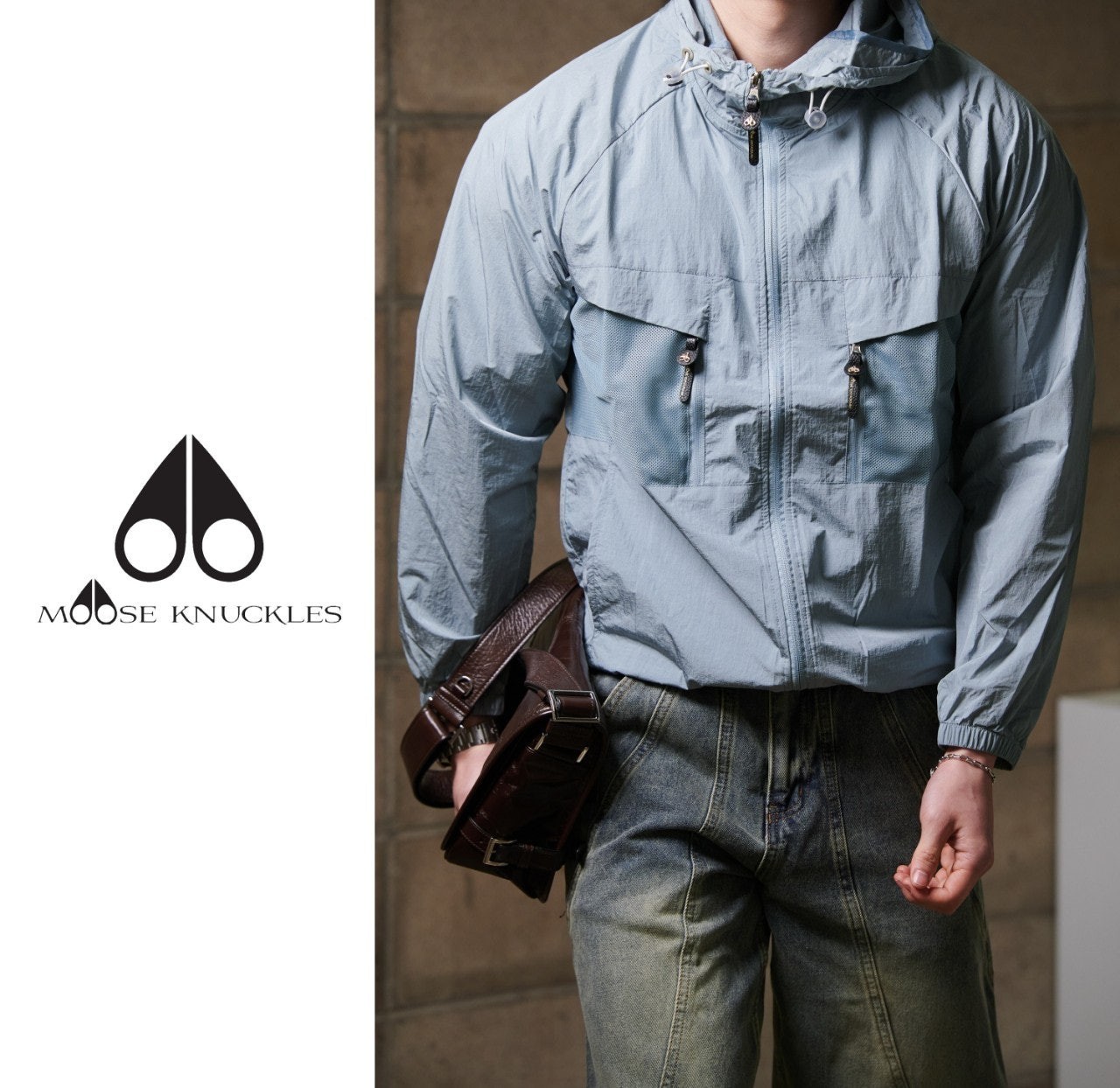 #명품의류 앞지퍼 무스너클 "바람막이" (dmd 804512)