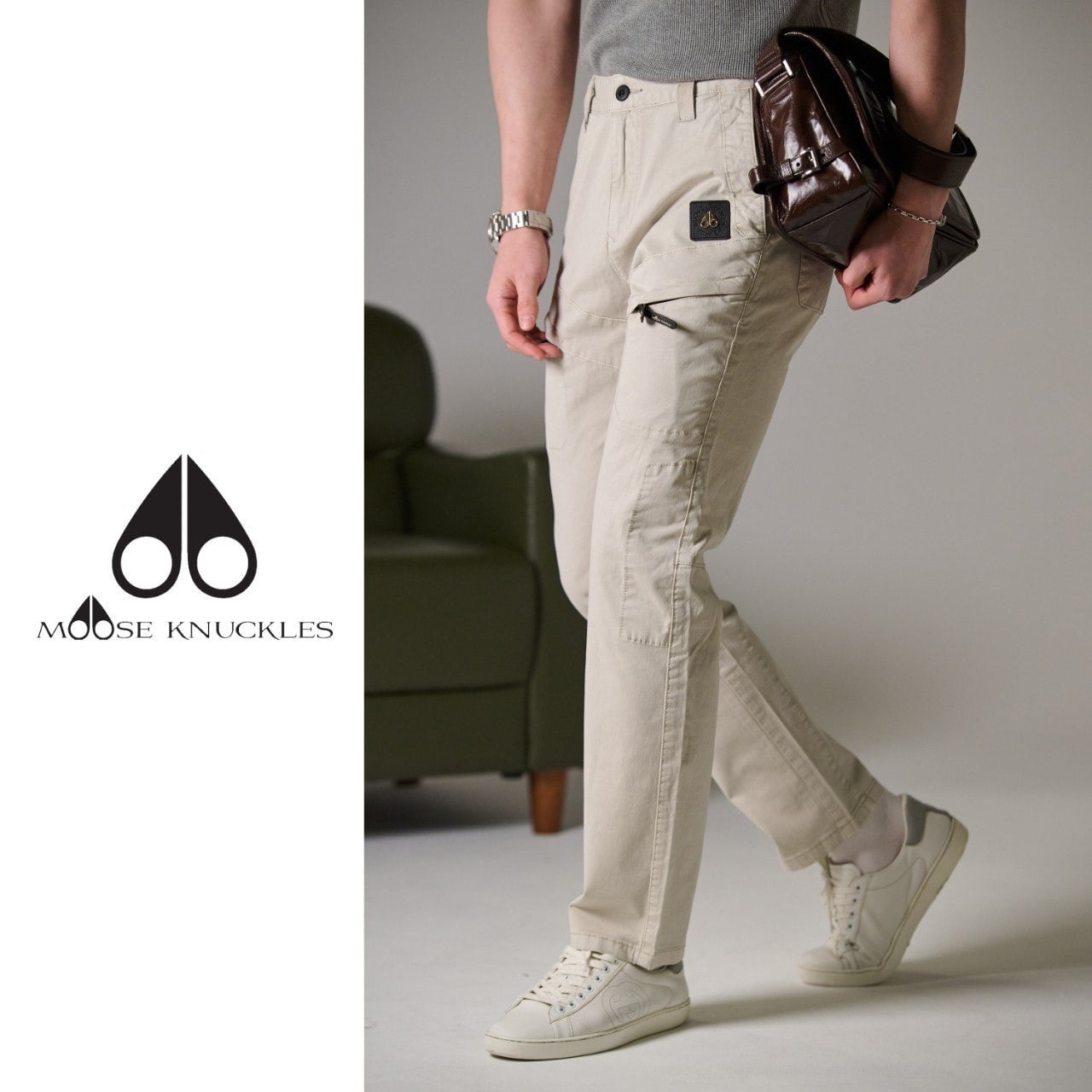 #팬츠 무스너클 26SS 신상 베이직 포인트 팬츠 (dmd 409510)