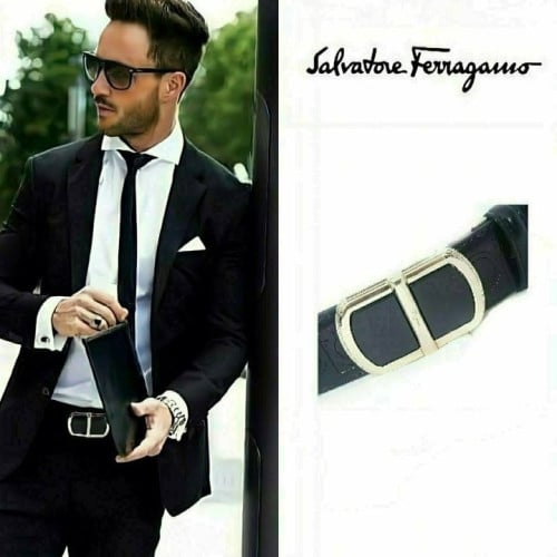 (090)25s 페♡가모 골드장식 벨트