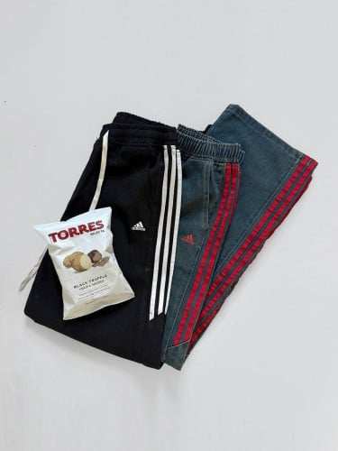 (111)아♡다스 밴딩 데님 팬츠