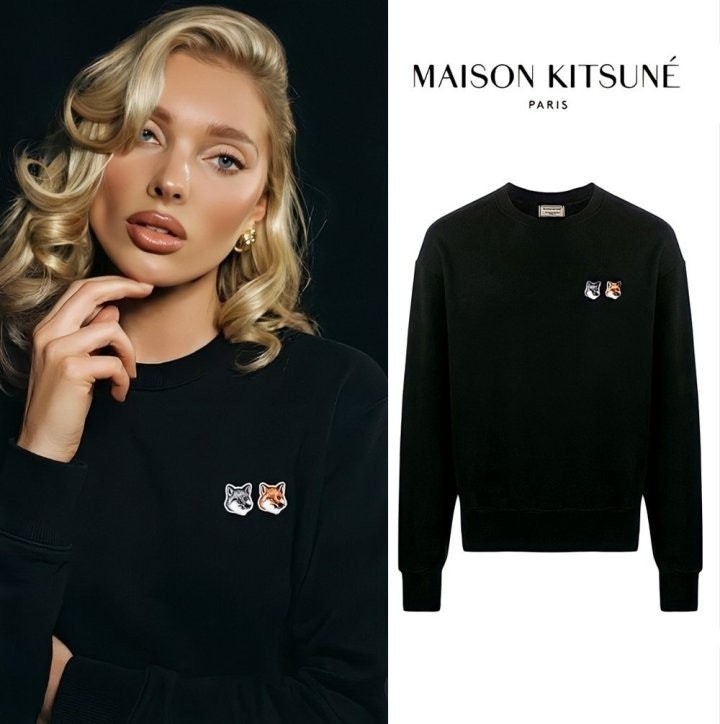 (090)2026S/S 메♤키♡네 더블폭스 패치 (이지아) 커플맨투맨 봄신상♡