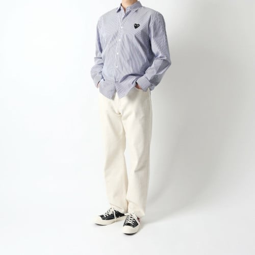 💕 꼼* 기획 하트스트라이프셔츠