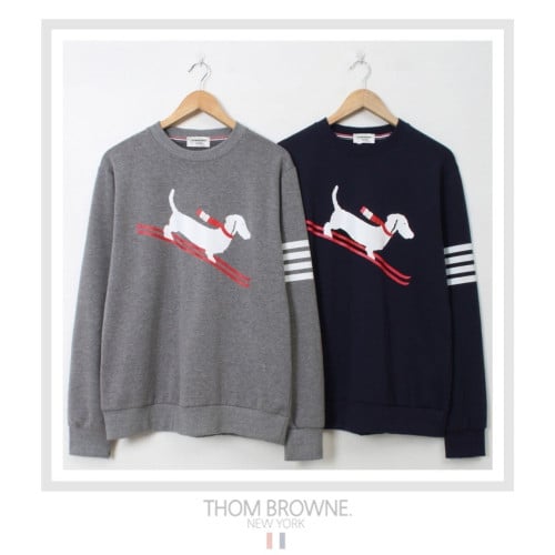 💕 톰* 스키 닥스훈트 맨투맨