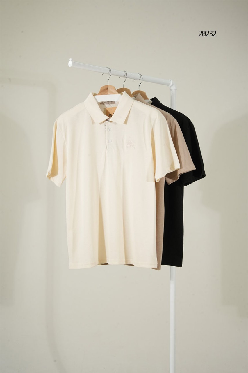🔆 [BURBERRY] 버버리 코튼 EKD 자수로고 폴로 셔츠 🔆