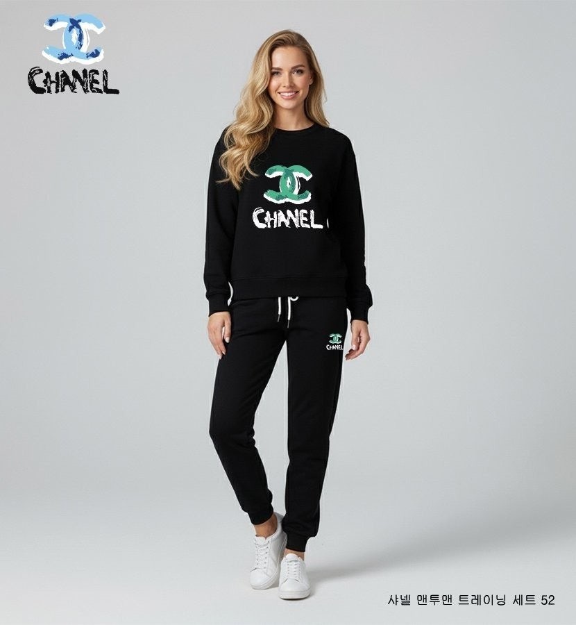 💕 샤* 맨투맨 트레이닝 세트 52