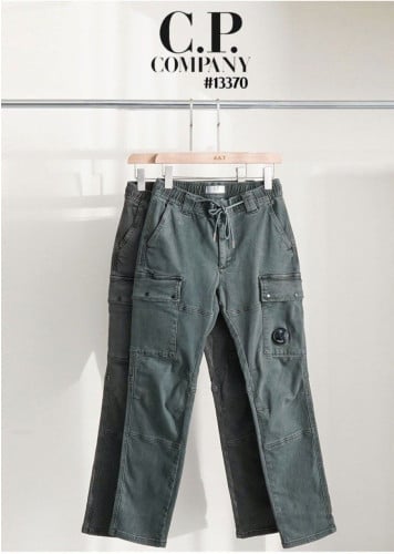 💕 C* 컴퍼니 남성 버튼포켓 카고 밴딩팬츠