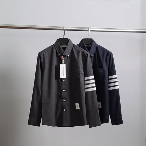 💕 톰* 사선완장 다크 셔츠