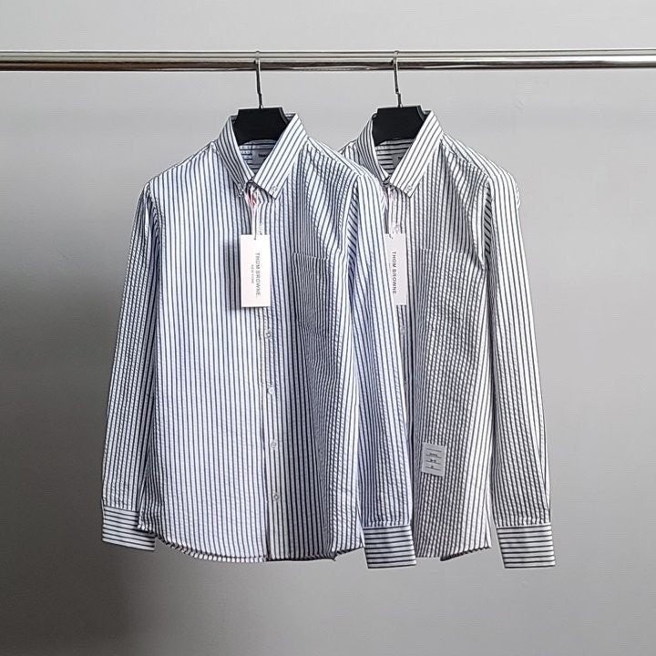 💕 톰* 시어커서 스트라이프 셔츠
