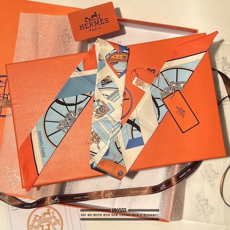 💕 에*** 마차 패턴 방도 스카프