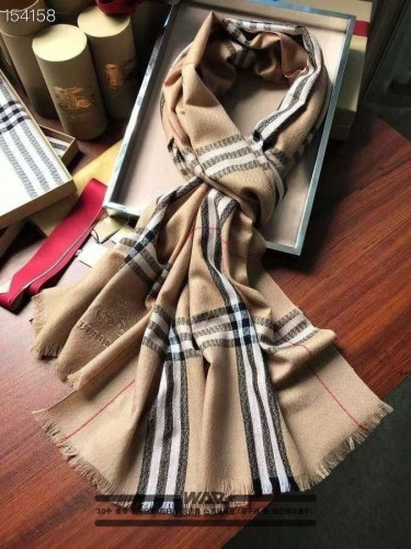 💕 버** 시그니쳐 캐시미어 브라운 스카프