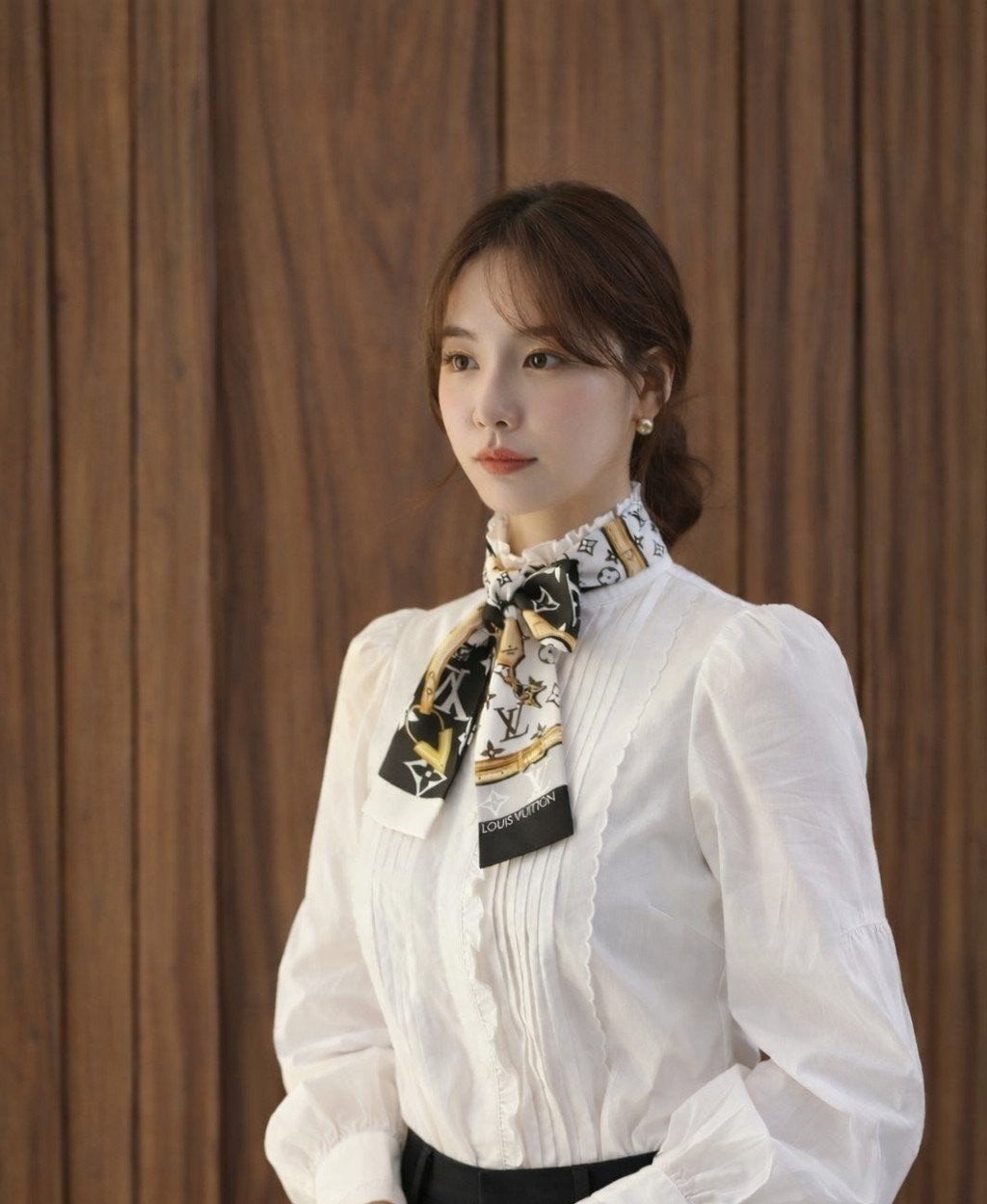 💕 루* 실크 모노그램 컨피덴셜 방도