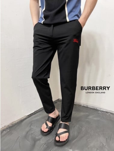 💕 버** 레드기사 자수로고 아이스 슬랙스