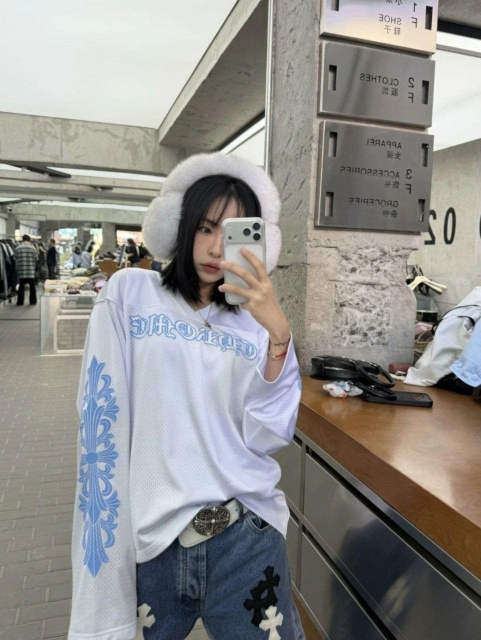 💕 크* 웜 업 롱슬리브 저지