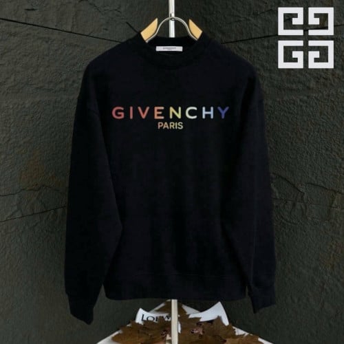 💕 지** 레인보우 레터링 로고 맨투맨