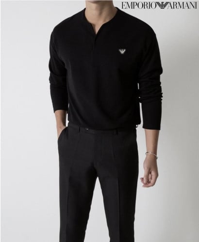 💕 알** 조르지오 댄디 트임 긴팔 티