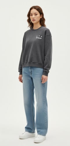 아이앱 데미지 로고 맨투맨