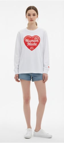 휴먼메이드 드라이하트 긴팔