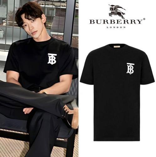 🔳 ◾ 2026 S/S 버♡리 TB 로고 커플티셔츠 ◾ 🔳