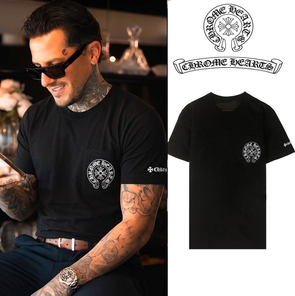 ➖▪️ 2026 S/S 크♡하츠 GD 말굽 포켓 티셔츠 👕 ▪️➖