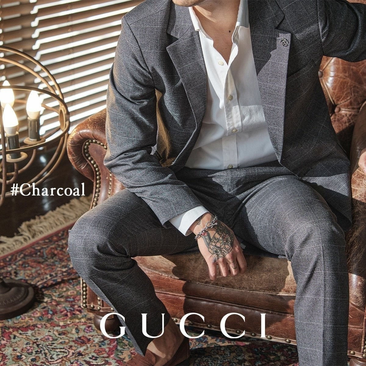 #남성정장 (고급신상) 최신상 한정판 싱글 남성 현빈 체크슈트정장 (dmd 511928)