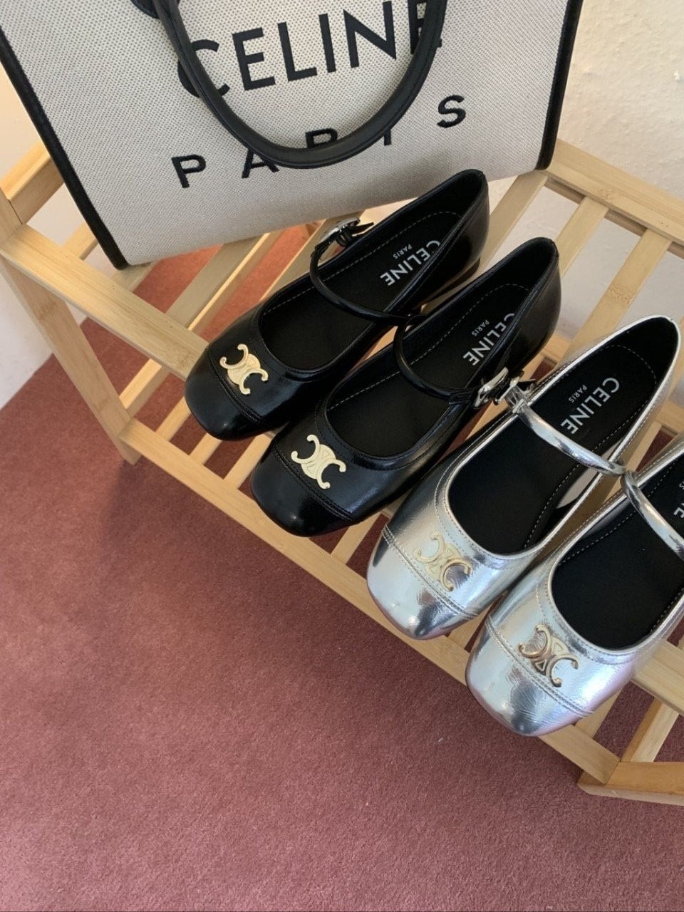 (AA)셀* 쿠션벨트 트리옹프 메리제인 로퍼