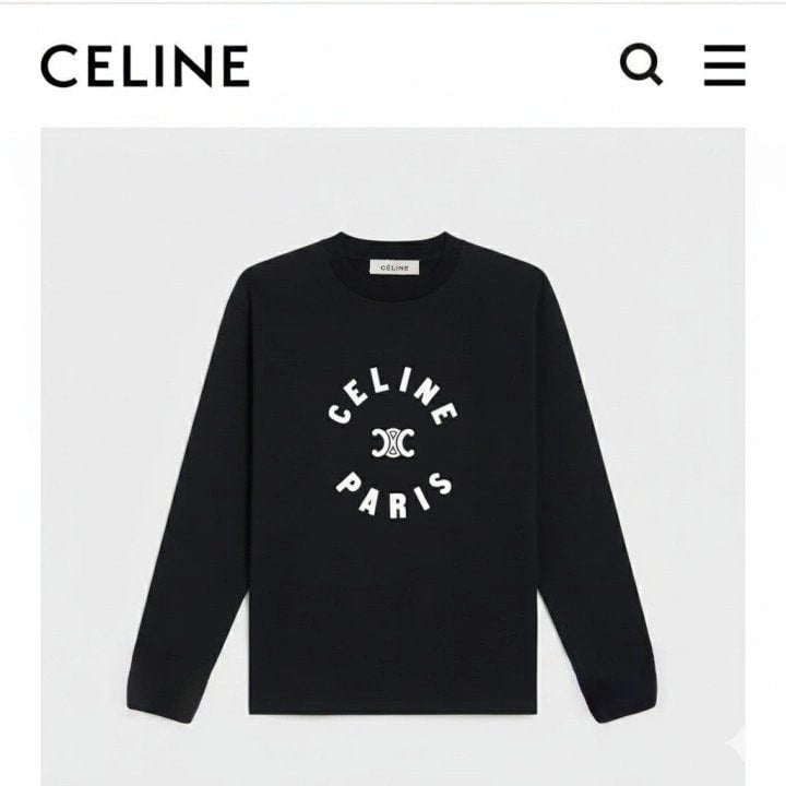 💕 셀** 써클로고 긴팔 티셔츠