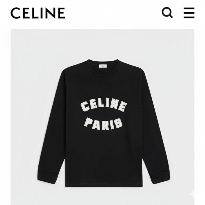 💕 셀** 파리스 로고 긴팔 티셔츠