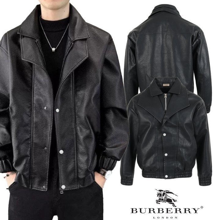 💕 버** 더블 숄카라 레더자켓