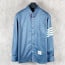💕 톰* 4바 블루 샴브레이 셔츠