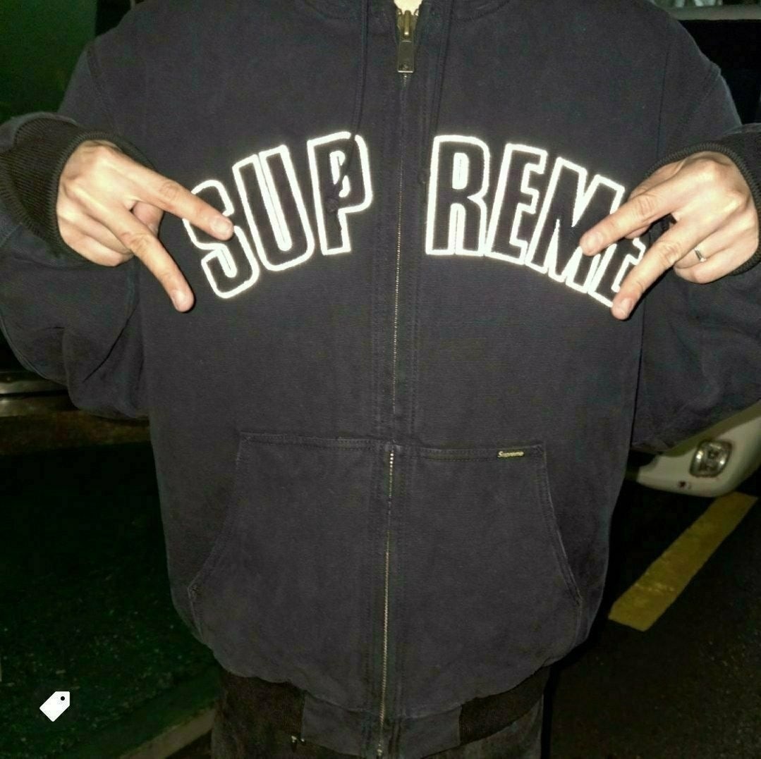 💕 슈** 리플렉티브 아크 후드 워크 자켓