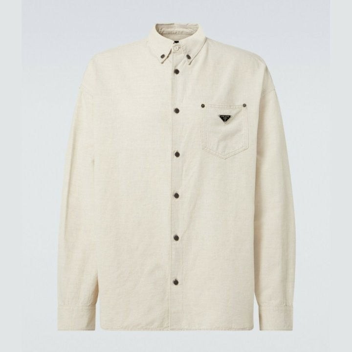 린넨 샴브레이 셔츠 PR-3719