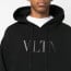 블랙로고 후드 VAL-856