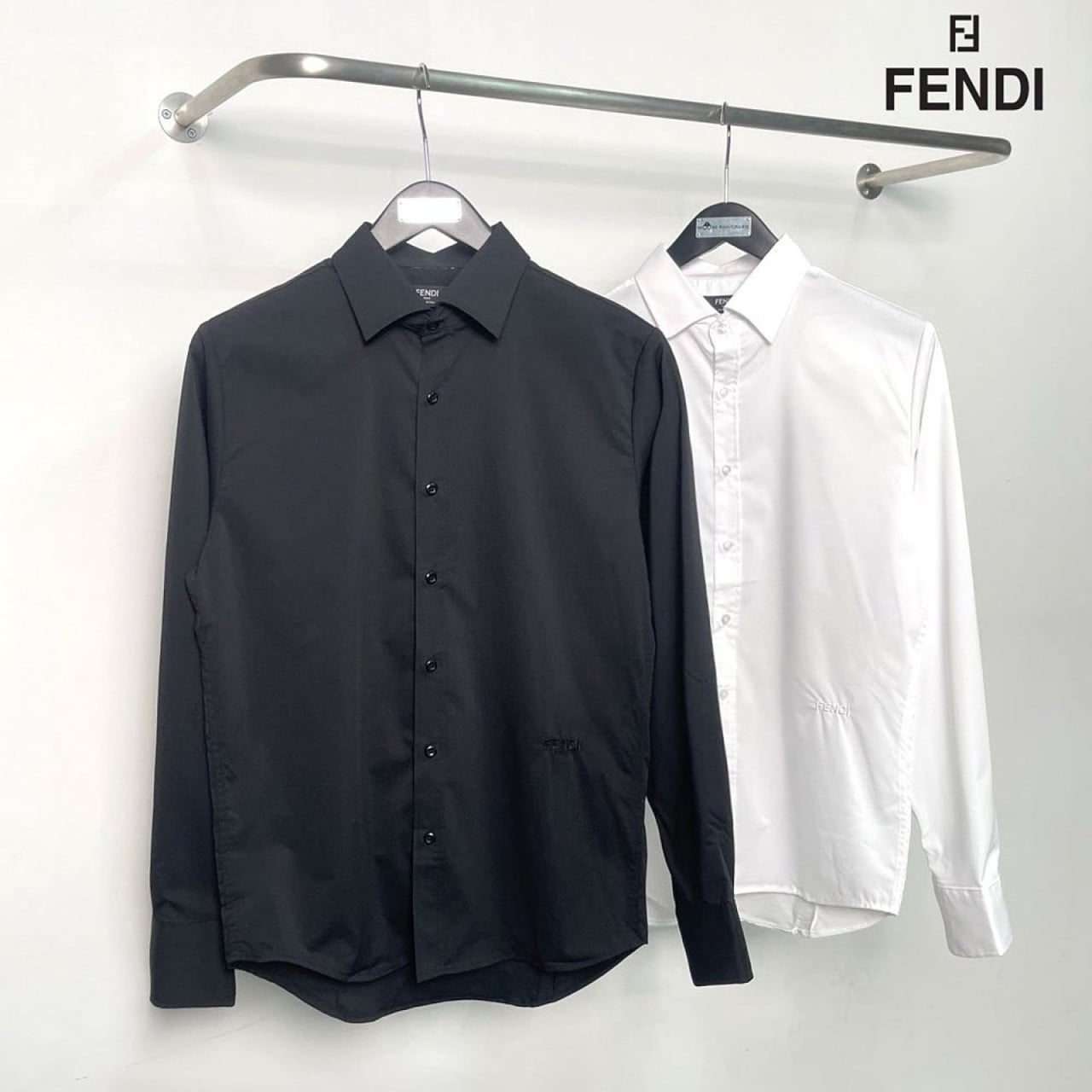 로마 베이직로고 자수 셔츠 FF-636