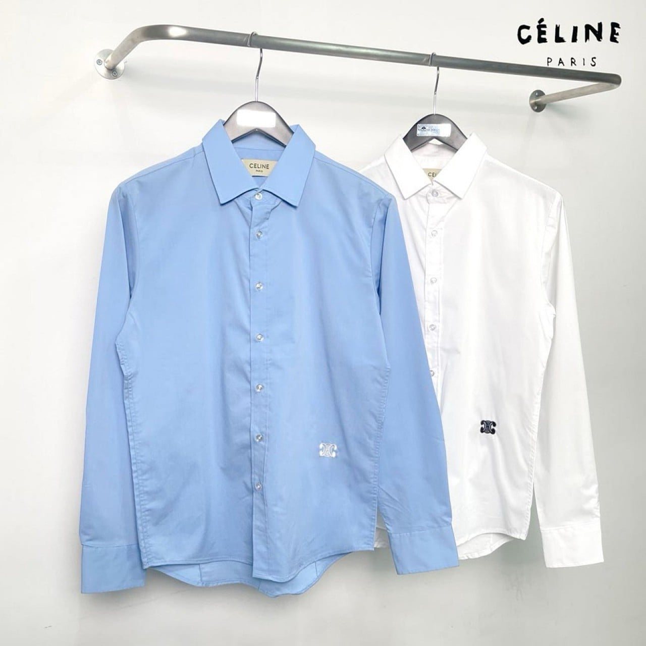 트리옹프 자수로고 셔츠 CEL-864