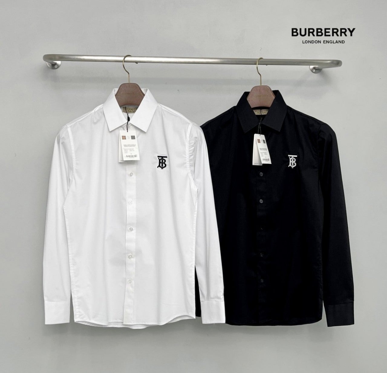 *빅사이즈 추가* 이중로고 셔츠 BB-3520