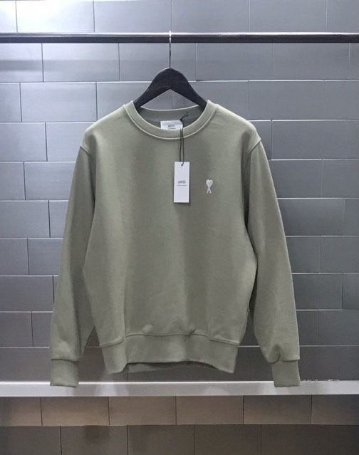 드꾀흐 스웻 맨투맨 카키 AI-707