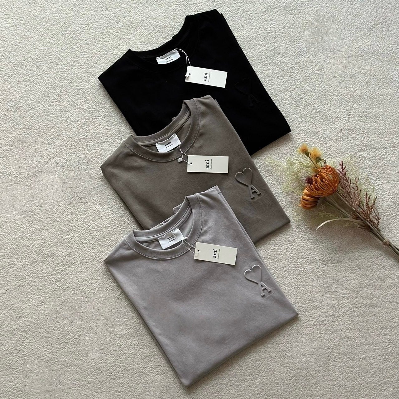 로고 엠보 반팔 AI-625