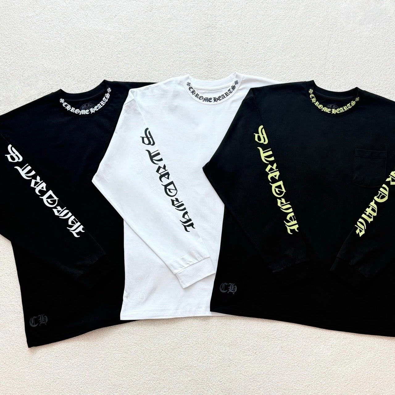 넥 스크립트 롱 슬리브 CR-882