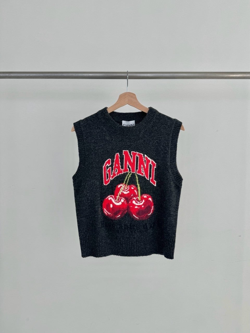 여성 체리 니트 베스트 GA-181