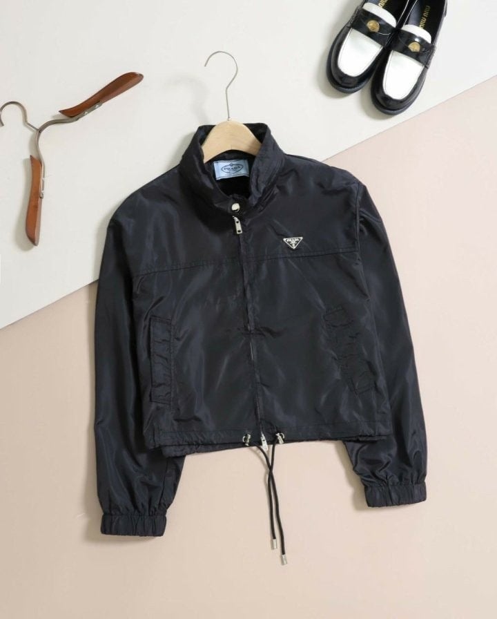 여성 리나일론 크롭 재킷 PR-3713