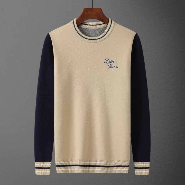 Tears콜라보 배색니트 DI-1857