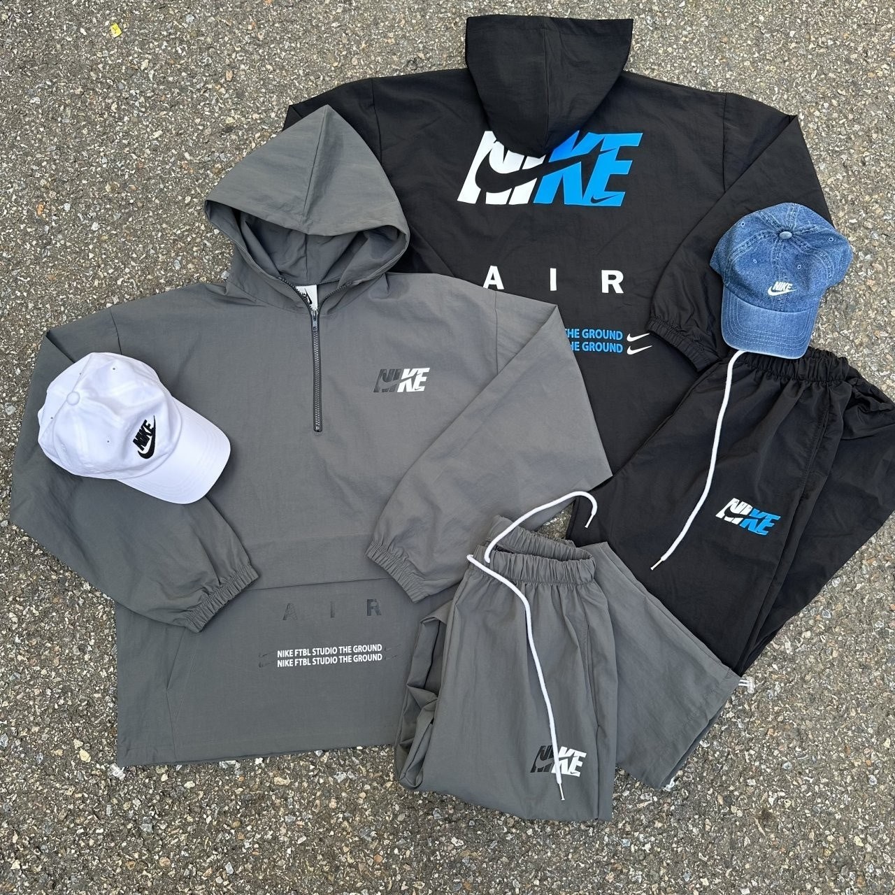 그라운드 아노락후드긴팔셋업 NK-3611