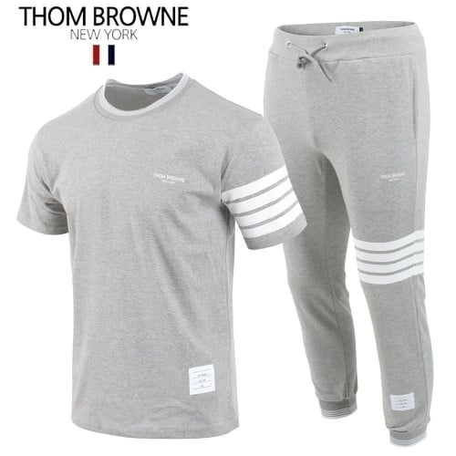 💕 톰* 사선 시보리 반팔 & 긴바지 셋업